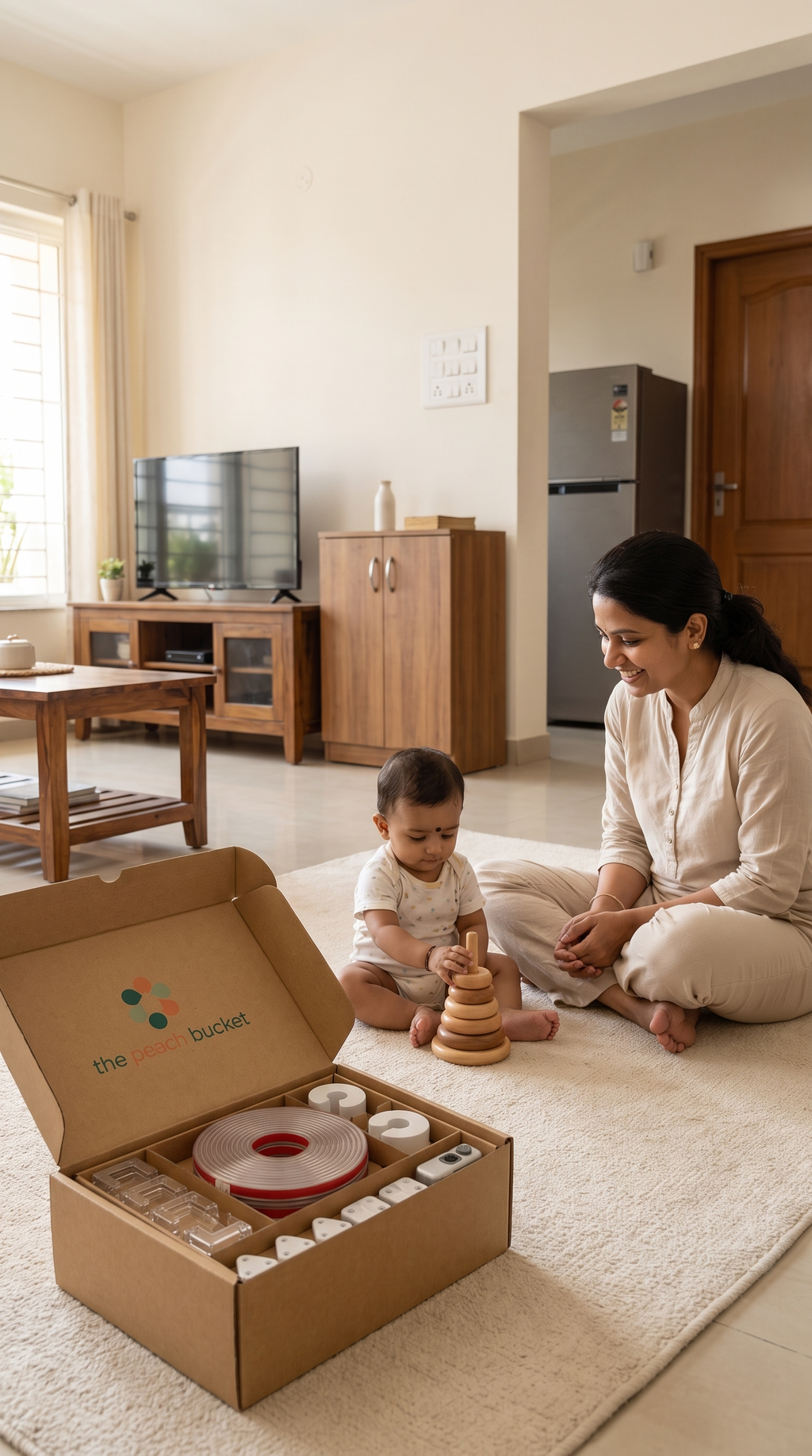 All-In-One Childproofing kit for 6 Danger Areas (Set up in 30 minutes)