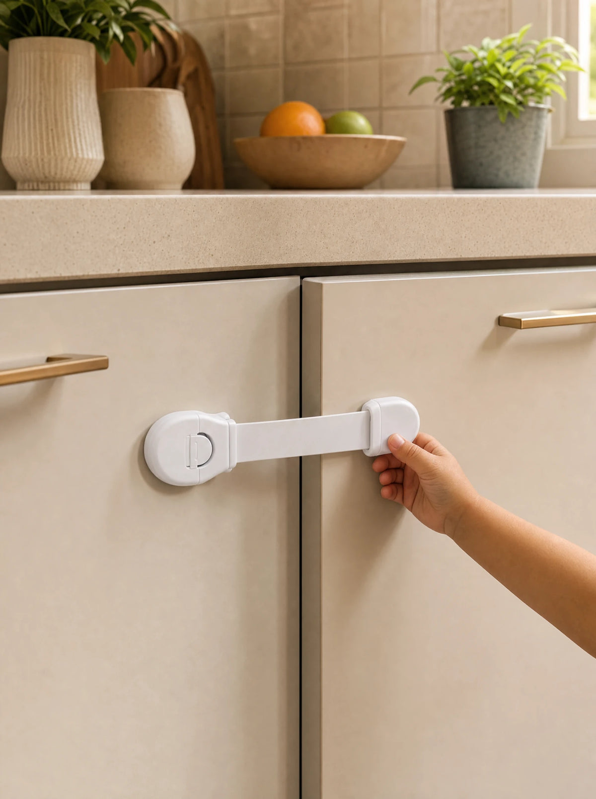 Cabinet Locks (Set of 5)